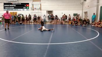 69-75 lbs Cons. Round 1 - Zach Adams, Big Dog Grappling Academy vs Jordan Benefiel, Force Elite