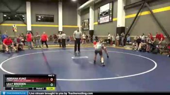82 lbs Round 2 (12 Team) - Lilly Breeden, Missouri Gold vs Adriana Kunz, Summit Wrestling Academy