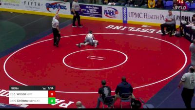 103 lbs Quarterfinal - Zander Wilson, Northern Tioga vs Hadyn Strittmatter, Central Cambria