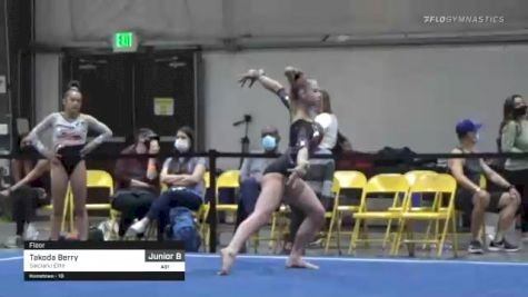 Takoda Berry - Floor, Salcianu Elite - 2021 Region 1 Women's Championships