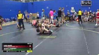 135 lbs Round 1 (4 Team) - Jack Barz, Untouchables Purple vs Wyatt Cooksey, Death Squad