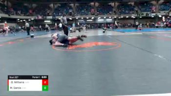 285 lbs Champ. Round 1 - David Williams, Bloomington vs Max Garcia, Jacobs