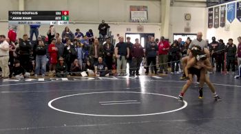 126 lbs Semifinal - Fotis Koufalis, Iona Prep vs Adam Khan, St. Anthonys