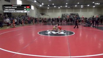 80 lbs Cons. Round 4 - Sawyer Vulcan, Centennial Youth Wrestling vs Ben Johnson, ANML