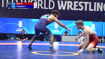 65 kg Qualif. - Daniel Troy Coles, Canada vs Vazgen Tevanyan, Armenia