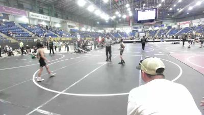 62 lbs Consolation - Leonardo Pena, Ridge WC vs Klayton Candelaria, Pagosa Springs