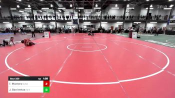 111A lbs Quarterfinal - Troy Montero, Sunkist Kids Monster Garage vs Jaron Barrientos, Kd 6