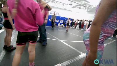 83 lbs Rr Rnd 2 - Carmen Barber, Little Axe Takedown Club vs Ava Lee, CacheWrestlingClub