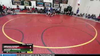 138 Boys Cons. Round 5 - Abraham Pomeroy, Mile High Wrestling Club vs Anthony Rodriguez, Englewood