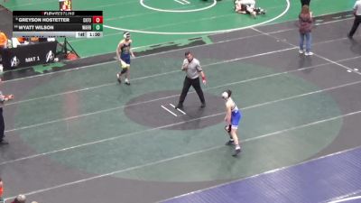 117 lbs Round Of 64 - Greyson Hostetter, Oxford vs Wyatt Wilson, Warren