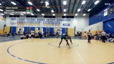 165 Gold 1st Place Match - Brock Weaver, Camden vs Isaiah Day, George Jenkins