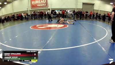 120 lbs Cons. Round 1 - Parker McKay, Richmond Wrestling Club vs Kenny Spaulding, Red Lion