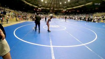 106 lbs Semifinal - Olivia Hamilton, Lady Outlaw Wrestling Academy vs Ashlyn Masters, Salina Wrestling Club