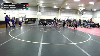 155 lbs Rr Rnd 3 - Addison Beard, Tahlequah Girls HS vs Audrey Redwine, Fayetteville Girls HS