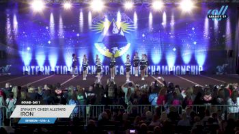 Dynasty Cheer Allstars - Iron [2024 L1 - U16 - A Day 1] 2024 Sea to Sky International Cheer & Dance Championship