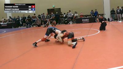 113 lbs Cons. Rd Of 32 - Youssef Rahim, Capital Wrestling Club vs Everett Bluman, Doughboy Wrestling Club