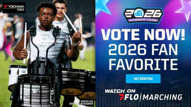 See Who Won: 2026 FloMarching Fan Favorite - DCI Denton
