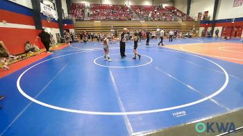 73 lbs Consolation - Levi Johns, Mojo Grappling Academy vs Bowen Baker, Morris Wrestling Association