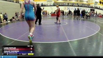 152 lbs Round 2 - Laine Peppler, Rochester Wrestling Club vs Paislee Chambers, Wes-del Wrestling Club