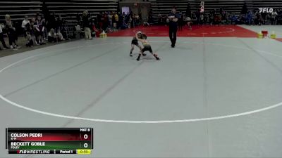 45 lbs Cons. Round 2 - Beckett Goble, Foley vs Colson Pedri, K-M