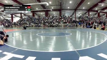 100 lbs Cons. Round 1 - Maliah Escajeda, North Valley vs Aliza Mendez-Loya, Western