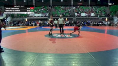 6A 144 lbs Champ. Round 1 - John Stallions, Decatur vs Declan Hamilton, Hazel Green HS