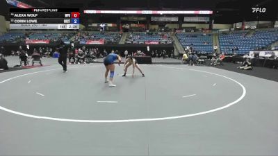 160 lbs Cons. Round 3 - Alexa Wolf, William Penn vs Corin Lowe, Oklahoma City