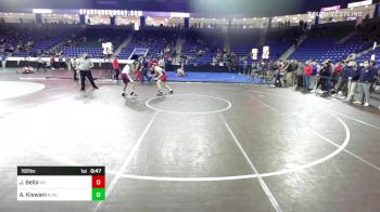 182 lbs Round Of 64 - Joey Bella, Westford Academy vs Ahmad Kiswani, Burlington