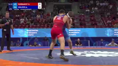 72 kg Finals 1-2 - Gurban Gurbanov, Azerbaijan vs Alexandru Solovei, Moldova