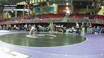 120 lbs Round 5 (6 Team) - Brenly Robinson, Crismon High School vs Joslynn Peters, Northwest