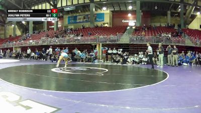 120 lbs Round 5 (6 Team) - Brenly Robinson, Crismon High School vs Joslynn Peters, Northwest