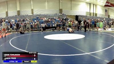 97 lbs Quarterfinal - Eddie Tomlinson, IN vs Aaron Prize, MI