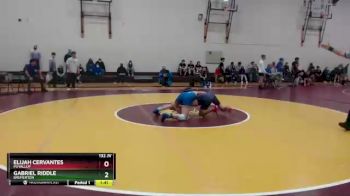 132 lbs Quarterfinal - Gabriel Riddle, Bremerton vs Elijah Cervantes, Puyallup