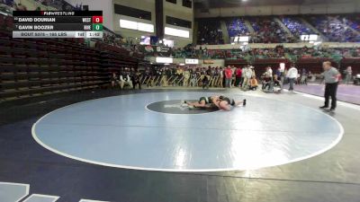 165 lbs Round Of 16 - David Dounian, West Ashley vs Gavin Boozer, River Bluff