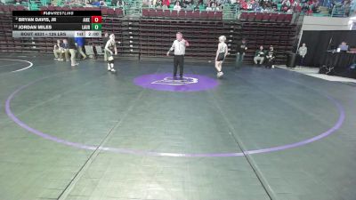 126 lbs Round Of 16 - Bryan Davis, Jr, Aiken vs Jordan Miles, Laurens