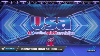 Ironwood High School - High School Spirit Nationals [2022 HS Group Stunt Intermediate - All Female HS Group Stunt Intermediate - All Female] 2022 USA Nationals: Spirit/College/Junior
