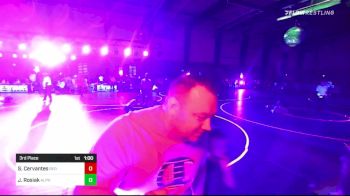 86 lbs 3rd Place - Sonny Cervantes, Red Wave WC vs Justin Rosiak, Alpha Dawg