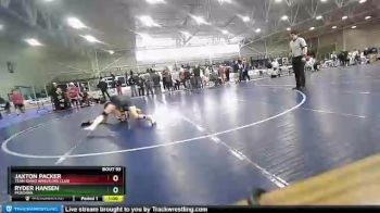 120 lbs Cons. Round 2 - Jaxton Packer, Team Idaho Wrestling Club vs Ryder Hansen, Montana