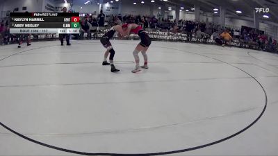 117 lbs 1st Place Match - Kaylyn Harrill, The Best Wrestler vs Abby Negley, Cozad Girls