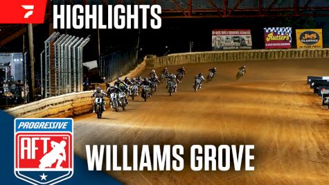 Highlights | 2026 American Flat Track at Williams Grove Speedway