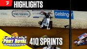 Highlights | 410 Sprints at Port Royal Speedway 7/11/26