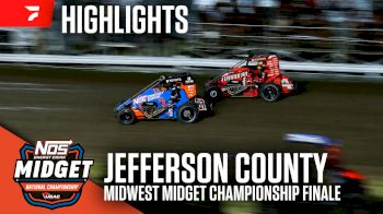 Highlights | 2026 USAC Midwest Midget Championship Finale at Jefferson County Speedway
