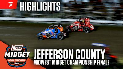 Highlights | 2026 USAC Midwest Midget Championship Finale at Jefferson County Speedway
