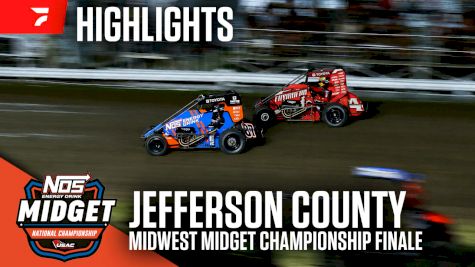 Highlights | 2026 USAC Midwest Midget Championship Finale at Jefferson County Speedway
