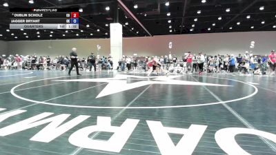 88 lbs Quarters - Dublin Scholz, CO vs Jagger Bryant, OK