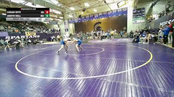 150 lbs Cons. Round 2 - Andyn Bell, Missoula Big Sky/Loyola Sacred Heart vs Logan Nitti, Coeur D Alene