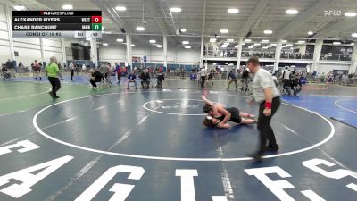 169 lbs Consi Of 16 #2 - Alexander Myers, Westerly vs Chase Rancourt, Maine Hammahs