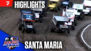Highlights | NARC 410 Sprints at Santa Maria Speedway