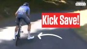 A Swift Kick In The... Gears? Saves Tom Pidcock In Tour de France 2026 Stage 9