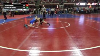 88 lbs Champ. Round 1 - Jared Leonard, Upper Valley Aces Wresstling vs Pierce Maki, Touch Of Gold Wrestling Club
